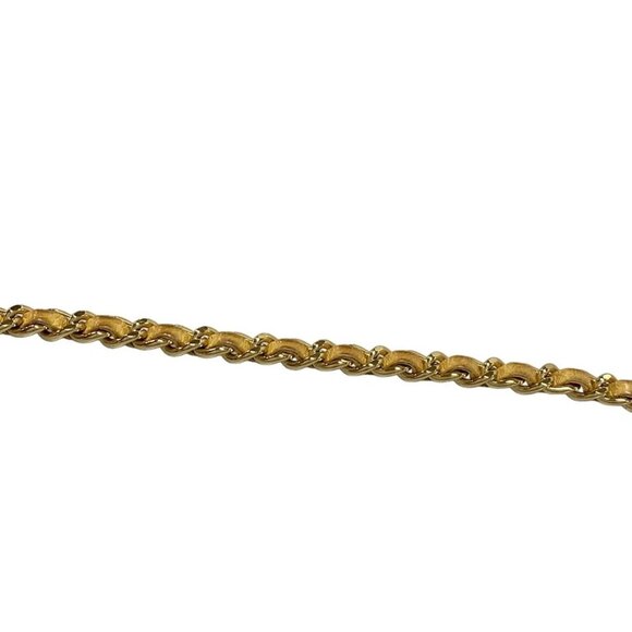 Auth CHANEL Chocolate Bar Beige Lambskin Shoulder Bag Gold hardware - Picture 8 of 15